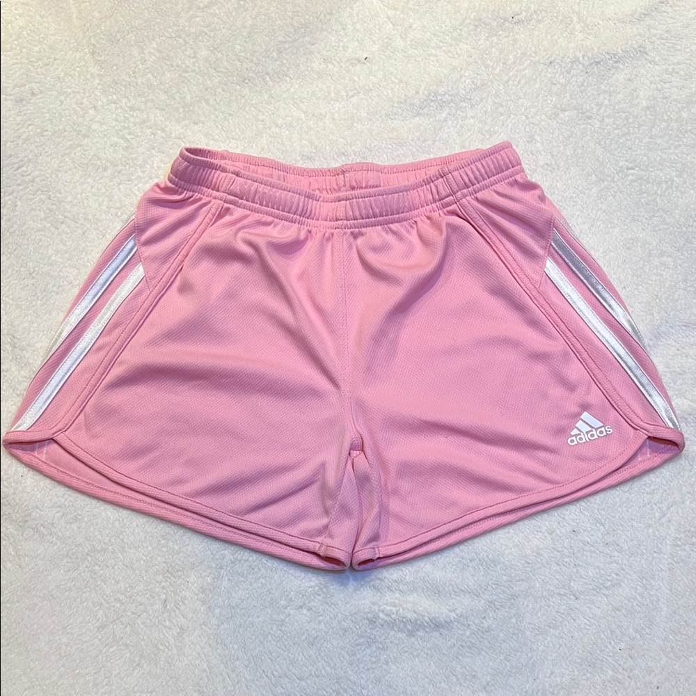 Adidas Light Pink Athletic Shorts